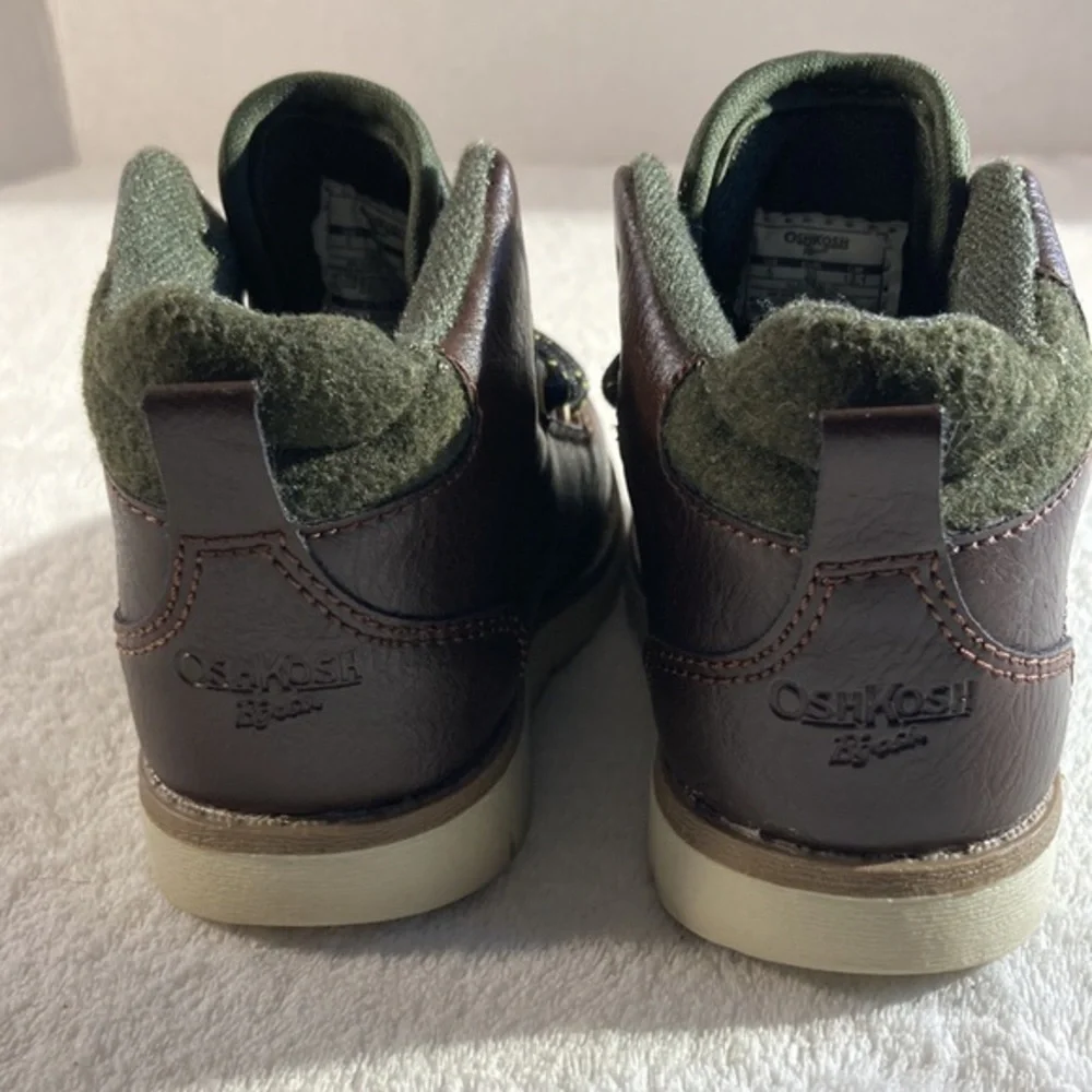 OshKosh B’gosh Toddler’s Brown Adler Boots